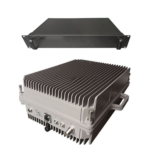  郭河镇350M PDT消防集群警用数字光纤直放站近远端机